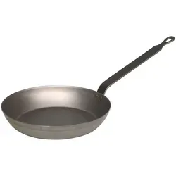 Riess Eisenpfanne Ø24cm - Kaltgeschmiedet & Hoch erhitzbar - Pfannen | Kaltgeschmiedete Eisenpfanne mit außergewöhnlicher Haltbarkeit, ideal für hochtemperiertes Braten und für alle Herdarten geeignet.
