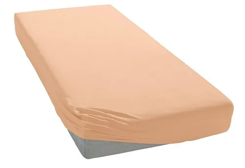 ESTELLA Spannbetttuch Zwirnjersey | Sahara in beige von ESTELLA