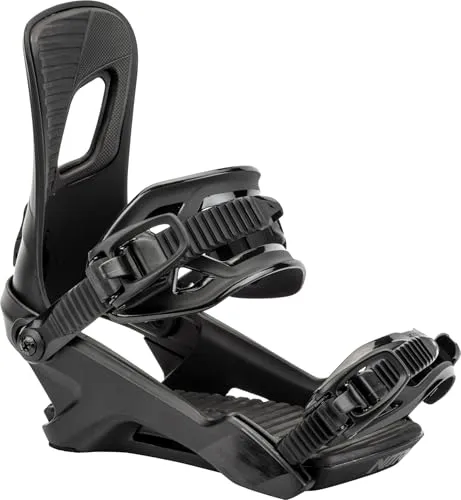 NITRO RAMBLER Bindung 2025 ultra black - L - Snowboard Bindungen für All-Mountain-Fahrten, langlebig mit erstklassiger Interface-Fit-Technologie und minimalistischem Design für optimalen Komfort und Leistung.