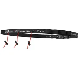 Compressport Unisex Racebelt schwarz