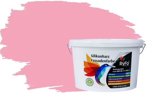 RyFo Colors Silikonharz Fassadenfarbe Rottöne 1L - Wetterbeständige Silikonharz Fassadenfarbe in modernen Rottönen. Mit wasserabweisender Technologie für saubere Oberflächen und hohe UV-Beständigkeit – ideal für anspruchsvolle Wetterbedingungen.