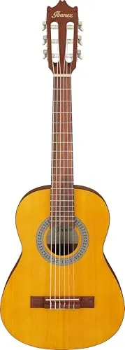 Ibanez GA1-OAM Open Pore Amber 1/2 - Akustische Gitarre - GA-Serie, hochwertige Fichtendecke und Open Pore Amber Finish für einen warmen Klang und ansprechende Optik, ideal für Einsteiger und Hobbymusiker.