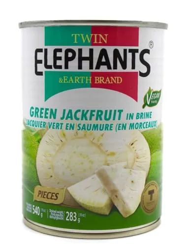 Green Jackfruit Jackfrucht grün 540 G / 324G