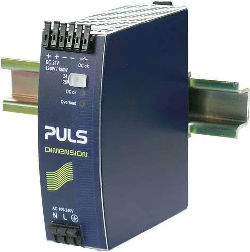 Produktbild PULS QS5.241-A1 Hutschienen-Netzteil (DIN-Rail) 24 V/DC 5A 120W Anzahl Ausgänge:1 x Inhalt 1St.