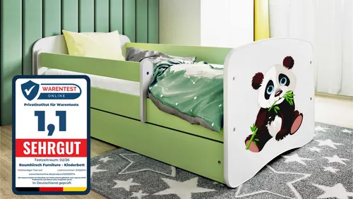 Raumhirsch Furniture Kinderbett Panda 2, Grün in grün von Raumhirsch Furniture