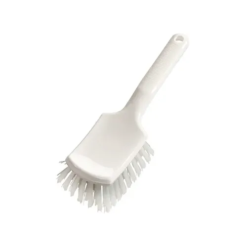 Spülbürste Haug Stielbürste mit kurzem Griff vollfarbig weiß HACCP, lebensmittelkonform, F.E.I.B.P. 8820