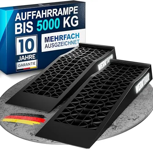 WERKTHOR Auffahrrampe PKW extra flach