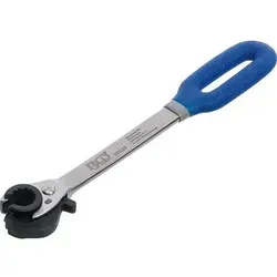 Ratschen-Ringschlüssel - offen - Chrom-Vanadium - Größen 8 mm - Gesamtlänge 195 mm