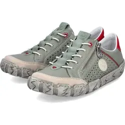 Rieker Damen Low-Top Sneaker L0355 in grün von Rieker