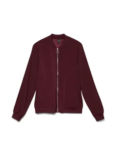 VERO MODA Damen Vmcoco L/S Bomberjacke, Winetasting, XS von VERO MODA