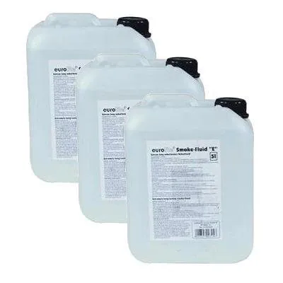 3er Set Eurolite Smoke Fluid E 5 L Nebelfluid