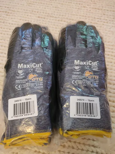 MaxiCut Ultra 44-3745 Schnittschutzhandschuhe, Gr.10 (XL) in blau von ATG