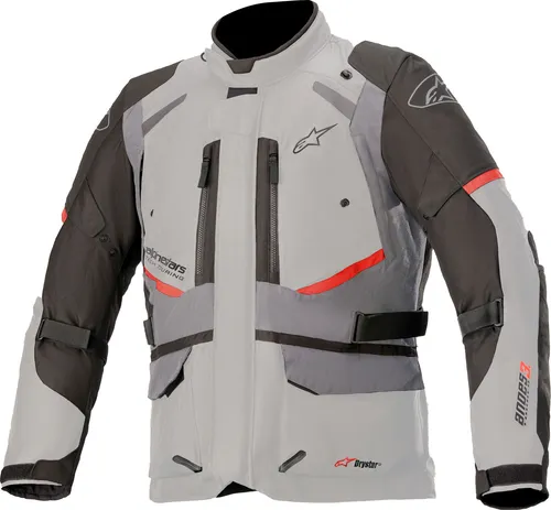 alpinestars Andes V3 DS Textiljacke grau, XXL - Atmungsaktiv und wasserdicht - Textiljacke mit DRYSTAR-Klimamembran, entnehmbarem Thermo-Innenfutter und flexiblen Stretch-Einsätzen für optimalen Komfort und Sicherheit.