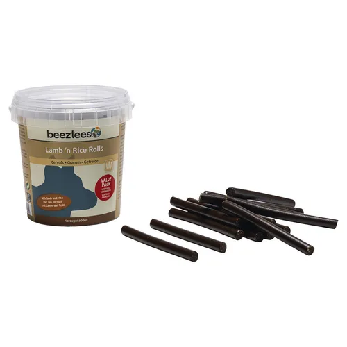 Beeztees Hundesnack Lamm+Reis Rollen 500 g, UVP 5,29 EUR, NEU