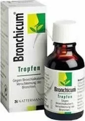 Bronchicum Tropfen 30 ML - Pflanzliches Mittel zur Unterstützung der Atemwege, ideal für die Anwendung bei Erkältungssymptomen. Mit bewährten Inhaltsstoffen für einen angenehmen Geschmack.