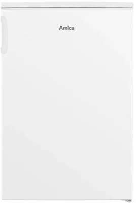 AMICA KS 361 - 300 W Kühlschrank mit Gefrierfach, 107 Liter, energieeffizient mit nur 87 kWh/Jahr und wechselbarem Türanschlag