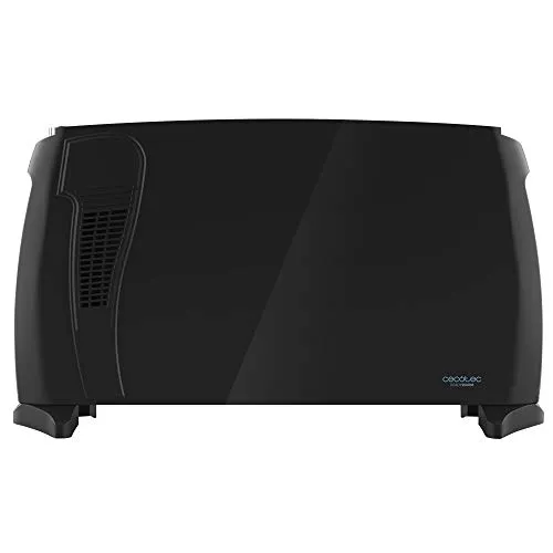 Cecotec Heizkonvektor ReadyWarm 6600 Turbo Convection Plus - Elektroheizkörper mit 2000 W und TurboFan-Modus für schnelle Wärmeverteilung in Räumen bis 20 m². Mit Overprotect System für maximale Sicherheit und OnlySilence Technologie für ruhigen Betrieb.