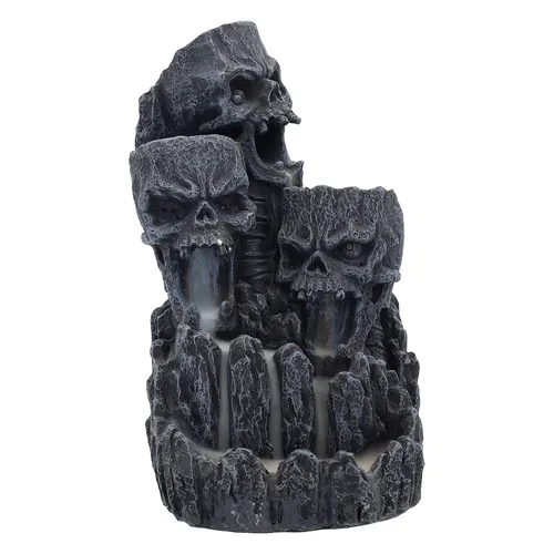Skull Backflow Incense Tower Incense Holder NEU