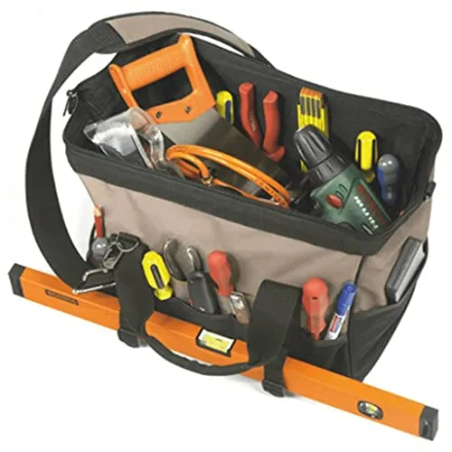 Toolpack Werkzeug-Tragetasche Classic XL 360.022 - Robuste Werkzeugtasche für Profis, bietet viel Stauraum und ist ideal für unterwegs.
