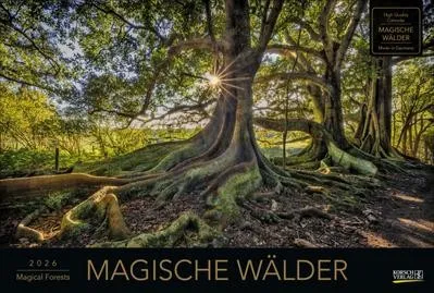 Magische Wälder 2026: Fotokalender von Korsch Verlag Gmbh