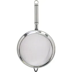 KitchenCraft Professional - Edelstahl-Mehlsieb, Mehlsieb, Silber, 18 cm