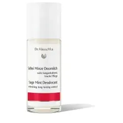 Dr. Hauschka Salbei Minze Deomilch 50 ml - Natürliche Deomilch für langanhaltende Frische, frei von Aluminiumsalzen. Ideal für empfindliche Haut und vegan, bietet sie optimale Hautverträglichkeit.