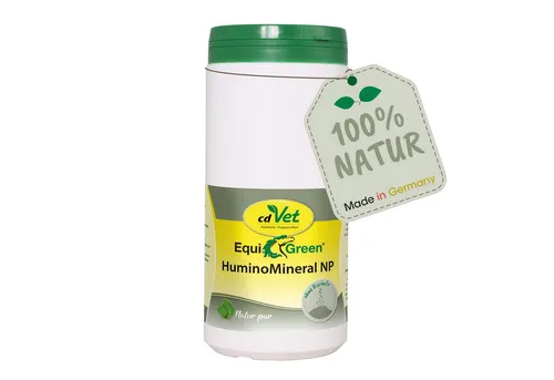 cdVet EquiGreen HuminoMineral NP - Ergänzungsfutter für Pferde - Mineralergänzungsfutter für Pferde, kombiniert mit dem innovativen HuminoMin®-Komplex für optimale Nährstoffaufnahme. Unterstützt die Vitalität und Pflege Ihres Pferdes.
