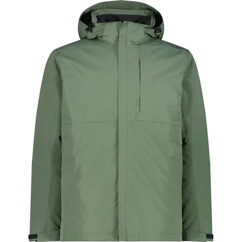 CMP MAN Jacket Zip Hood Detachable INN.JACKET musk (F762) 52 - Funktionsjacke für Herren, 3-in-1 mit herausnehmbarer Dauneninnenjacke für optimalen Wärme- und Wetterschutz. Ideal für Outdoor-Aktivitäten bei jedem Wetter.