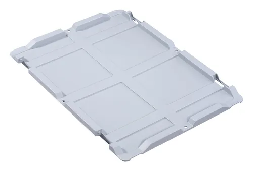 Allit Scharnierdeckel grau für Eurobox 400 - 456791