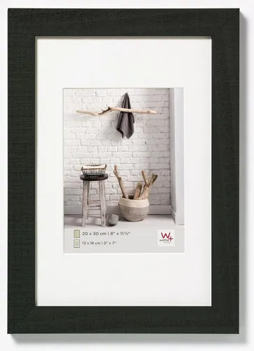 Walther Bilderrahmen Holzrahmen HO050B Home 40x50cm schwarz