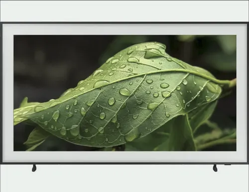 Samsung QLED 4K Fernseher The Frame 55 Zoll - Smart TV mit mattem Display, Art Mode und austauschbarem Rahmen für individuelles Design