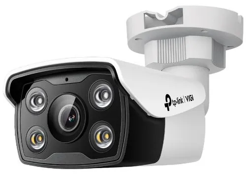 TP-LINK VIGI C350 5MP Kamera - Überwachungskamera mit 5 MP Auflösung, IP67 wasserdicht, Nachtsicht bis 30 m und Power over Ethernet für einfache Installation.