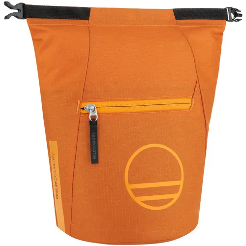 Wild Country Spotter Boulder Bag Chalkbag – Orange, One Size - Kletterausrüstung: Leichter, strapazierfähiger Chalkbag für optimales Handling beim Bouldern.