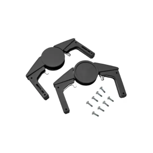 Hymer Gelenkset für Stufenstehleiter 914024 - Ersatzteilset für Stufenstehleitern, inklusive 2 Gelenken und Befestigungsmaterial – ideal für eine sichere und stabile Nutzung Ihrer Leiter.