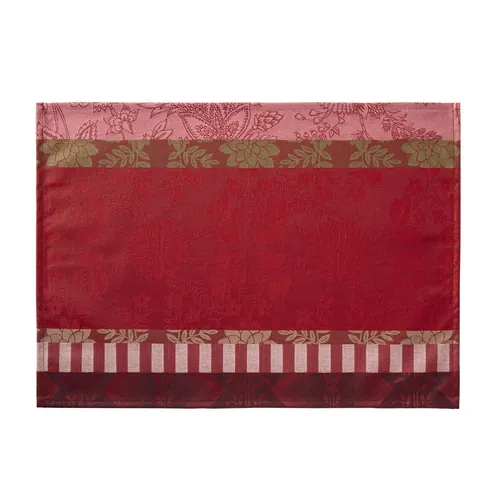 Le Jacquard Français Tischsets Gipsy Rubis (2er Set) in rot von Le Jacquard Français