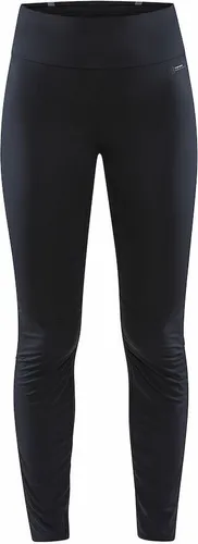 Craft Funktionsleggings Schwarz - Größe XS für Damen - Outdoor-Leggings für Damen von Craft, wind- und wasserdicht mit einer Wassersäule von 15.000 mm, ideal für aktive Outdoor-Aktivitäten.