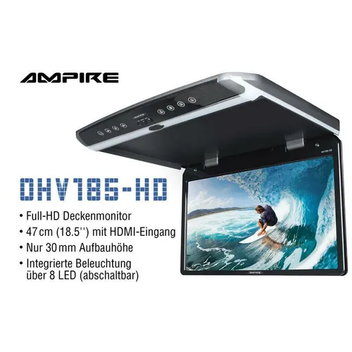 Produktbild AMPIRE Full HD Deckenmonitor 18.5 Zoll