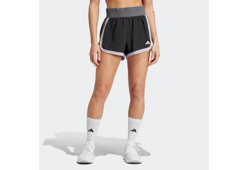 adidas Performance Shorts PACER WOVEN TRAINING COLORBLOCK HIGH-RISE