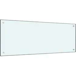 vidaXL Küchenrückwand Spritzschutz in weiß von vidaXL