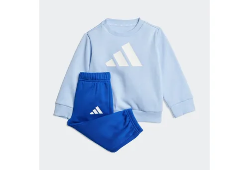 adidas Unisex Baby ESSENTIALS JOGGER, Glow Blue/White - Trainingsbekleidung für 3-4 Jahre, aus 70 % recycelten Materialien, mit elastischem Bund für optimalen Tragekomfort.