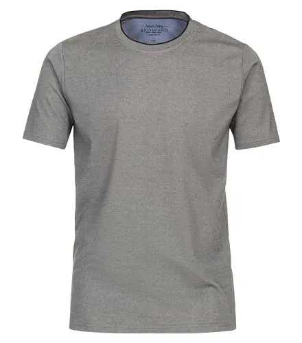 Redmond T-Shirt Uni nah 70 grau L