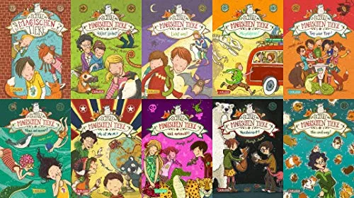 Die Schule der magischen Tiere Band 1-10 plus 1 exklusives Postkartenset