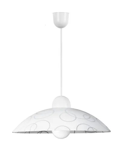 Küchenlampe Ada Rabalux 90cm E27 1x60W - Deckenlampe & Kronleuchter in elegantem Weiß, ideal für jeden Raum. Genießen Sie 5 Jahre Garantie und indirektes Licht für eine gemütliche Atmosphäre.