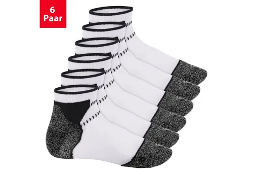 Footstar Sportsocken Damen & Herren Funktions Sport Socken (6 Paar) Laufsocken