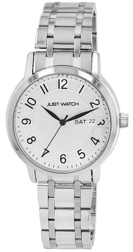 JUST WATCH Quarzuhr JW20188 mit Edelstahlband, Ø 40 mm, 5ATM, Datumsanzeige