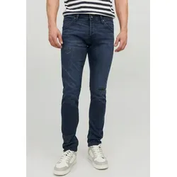Jack & Jones Slim-fit-Jeans JJIGLENN – Slim-Fit-Jeans mit niedriger Leibhöhe Used, modisch, slim fit, Denim/Jeans