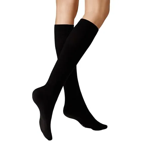 KUNERT Damen Kniestrümpfe Warm Up Wärmeisolation Black 0070 35-38