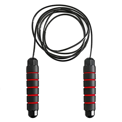 Produktbild Springseil Seil kugelgelagert AsVIVA JR1, Deutsche Qualitätsmarke, verhedderungsfrei, verstellbares Springseil für Zuhause, Fitness-Studio, geeignet für Ausdauer,- Kraft- und Geschwindigkeitstraining