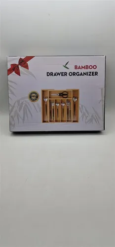 Besteckkasten für Schubladen aus Bambus Besteckb Besteckeinsatz