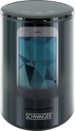Produktbild Schwaiger Dampfsterilisator 661989, Ozon Sterilisator, LED Beleuchtung, zum Sterilisieren von Altagsgegenständen